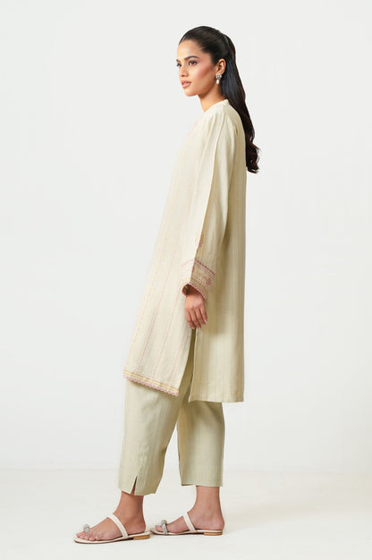 Unstitched 2 Piece Paste Printed Viscose Crepe Lurex Suit