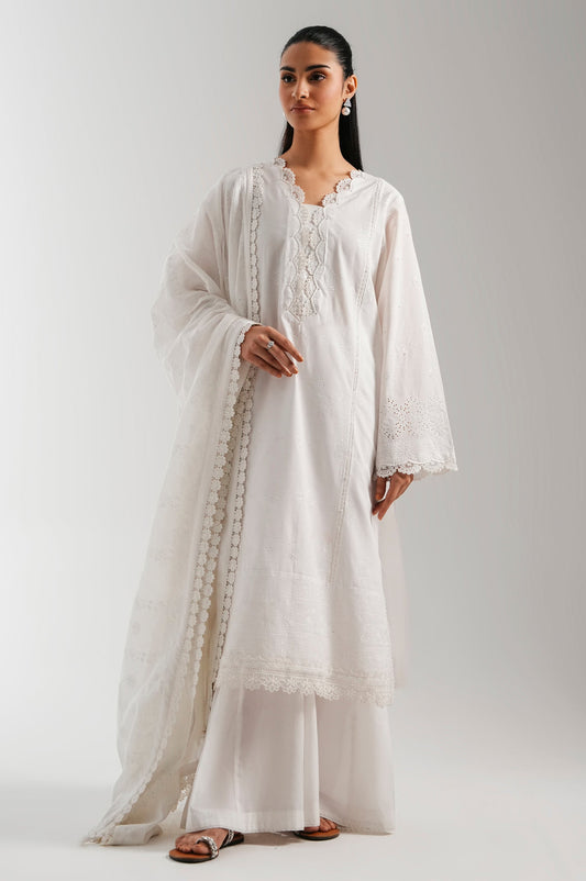 Unstitched 2 Piece Paste Printed Viscose Crepe Lurex Suit