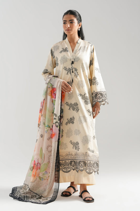 EMBROIDERED LAWN