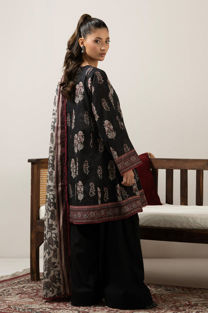 PRINTED LAWN UNSTITCHED 3 PIECE SUIT