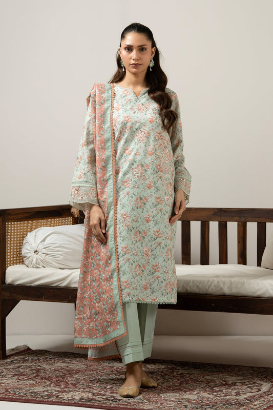 EMBROIDERED LAWN