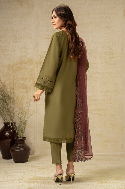Unstitched 2 Piece Paste Printed Viscose Crepe Lurex Suit