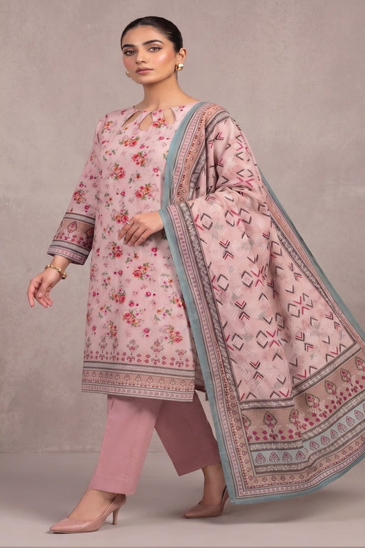 Khaadi LAWN UNSTITCHED 3 PIECE SUIT